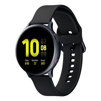Galaxy Watch Active2 (44 mm), LTE, Aliuminis | SM-R825FZKASEB | Samsung LT