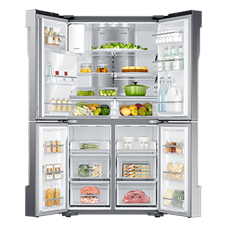 Front Open-With-Food silver