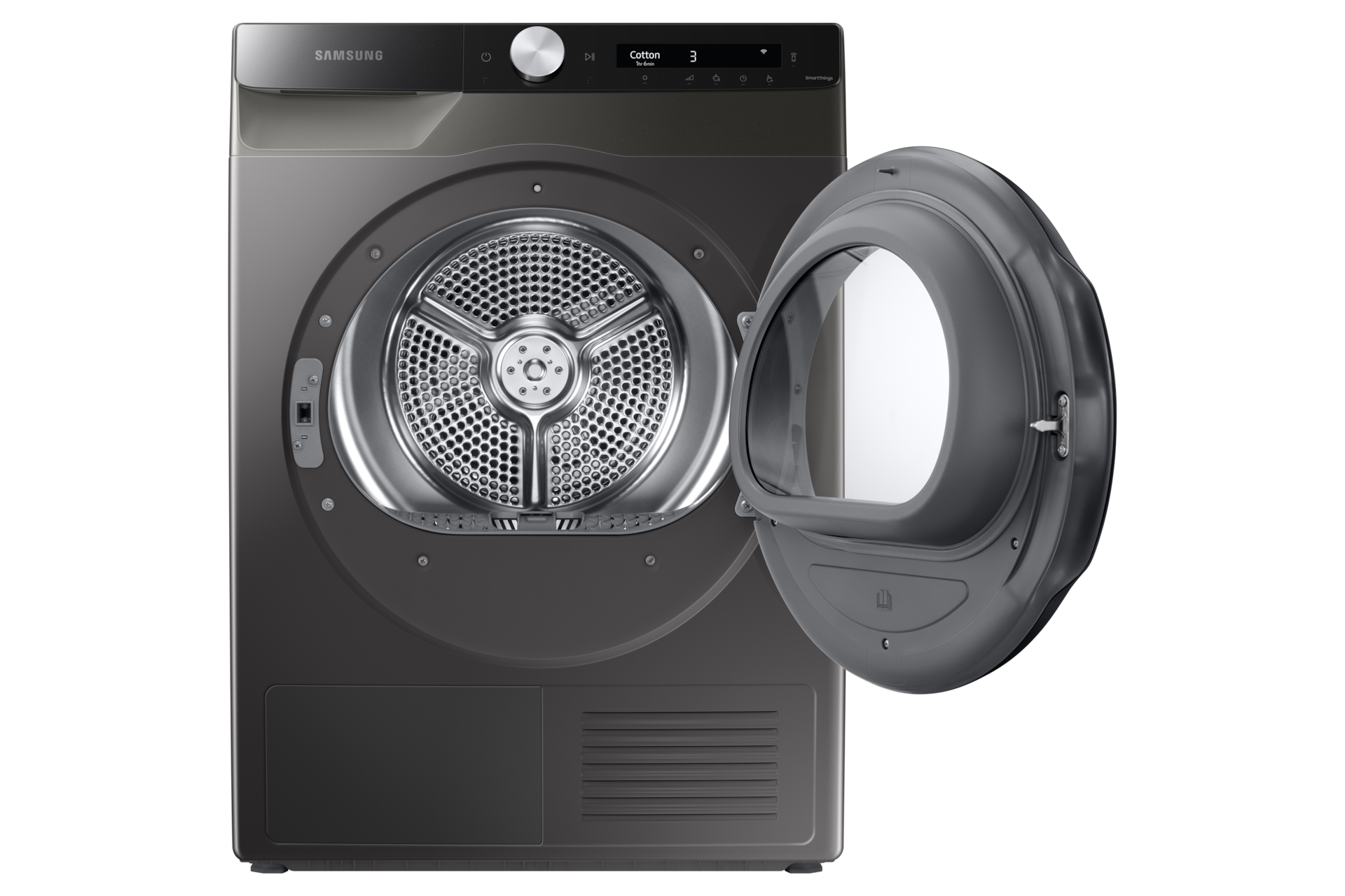 front-open Platinum Silver