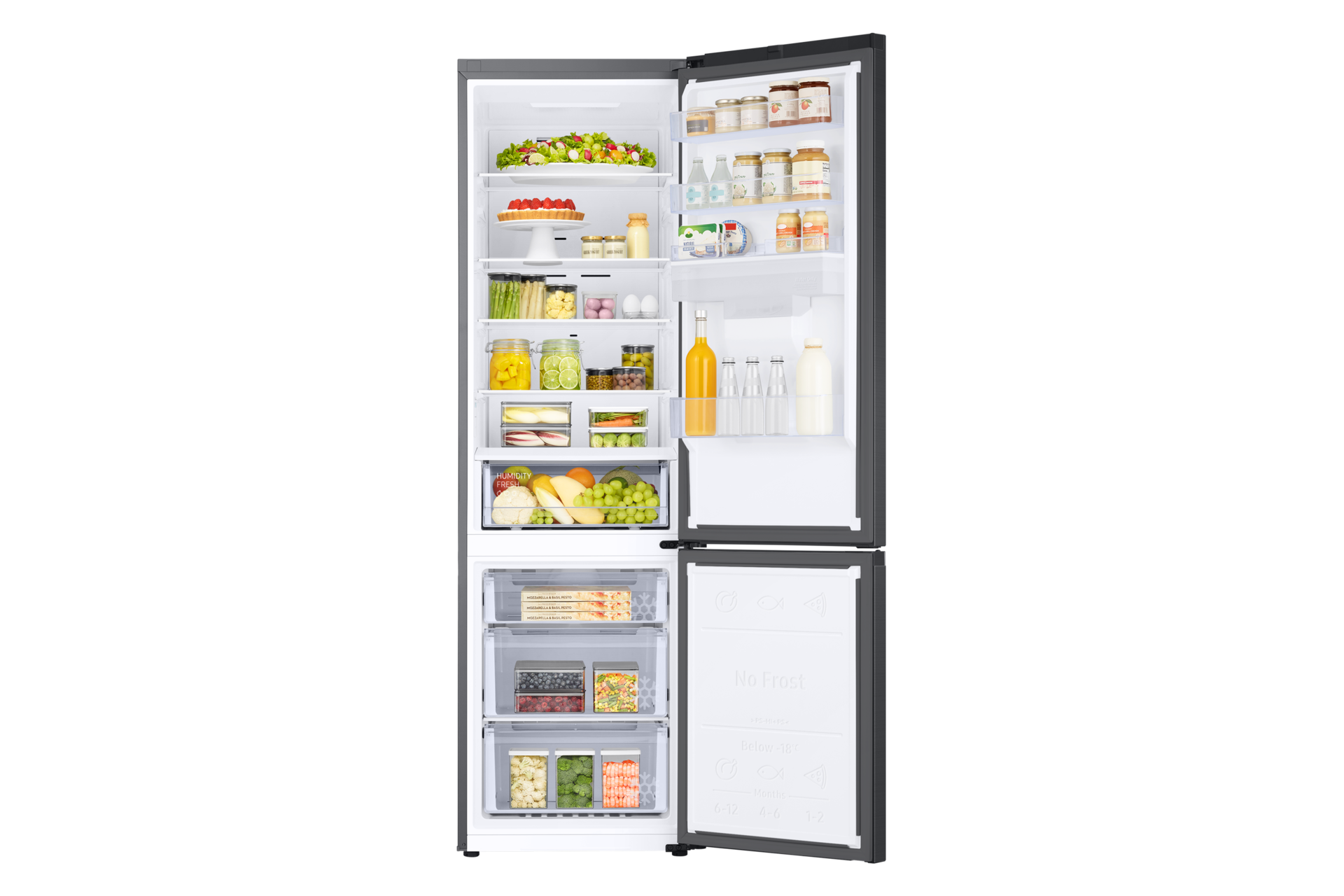 front-open-with-food Black