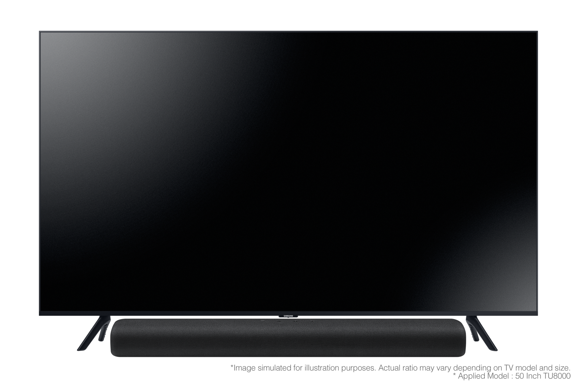 with-tv-front Black