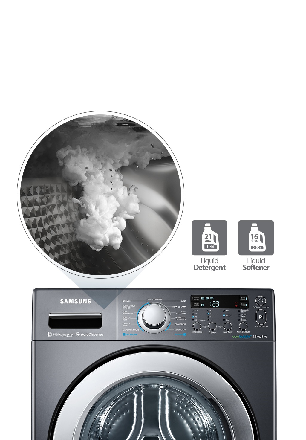 Samsung Front Loading washing machine Samsung Myanmar