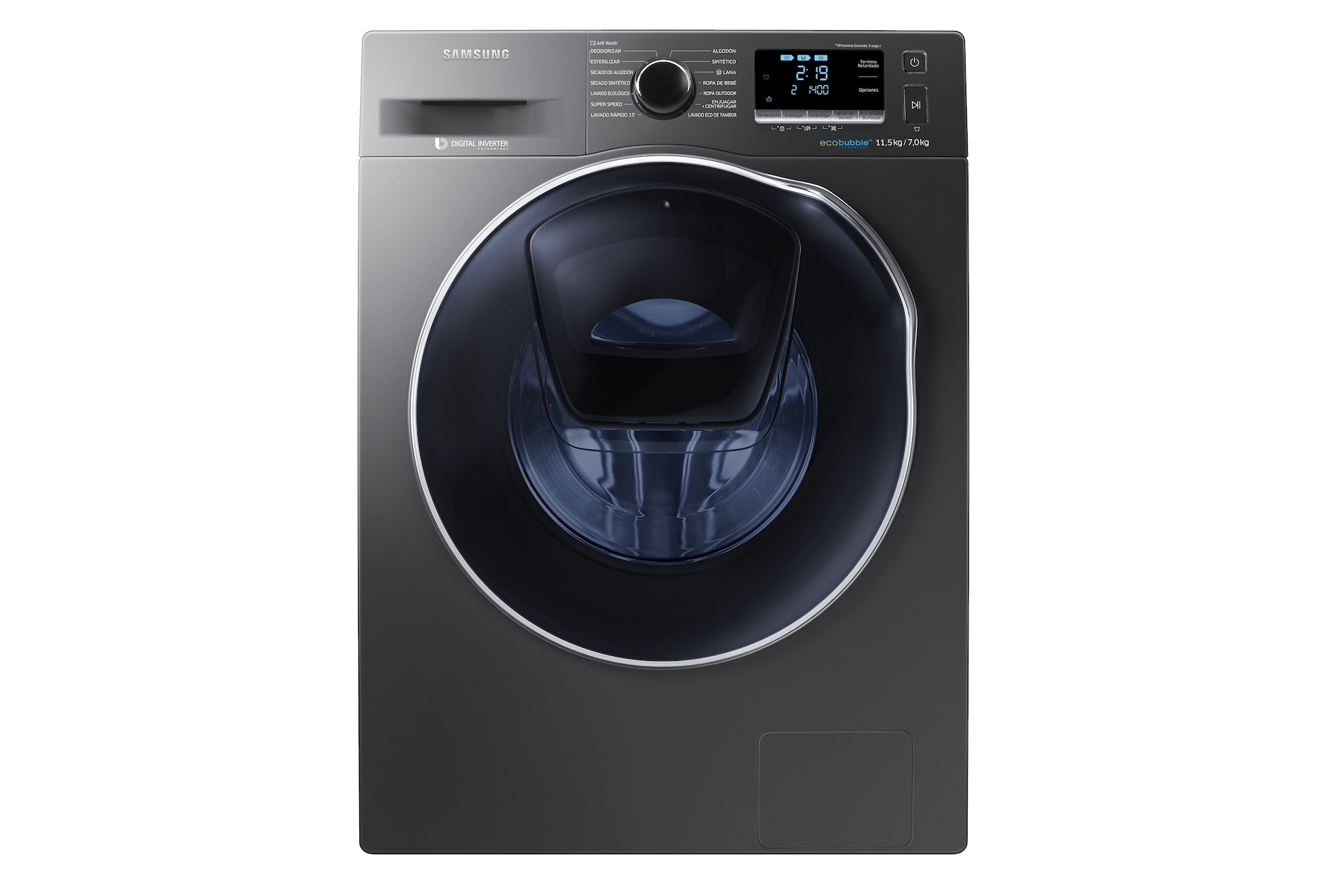 Lavasecadora de 10 kg Carga frontal Samsung WD10J6410AW/AX