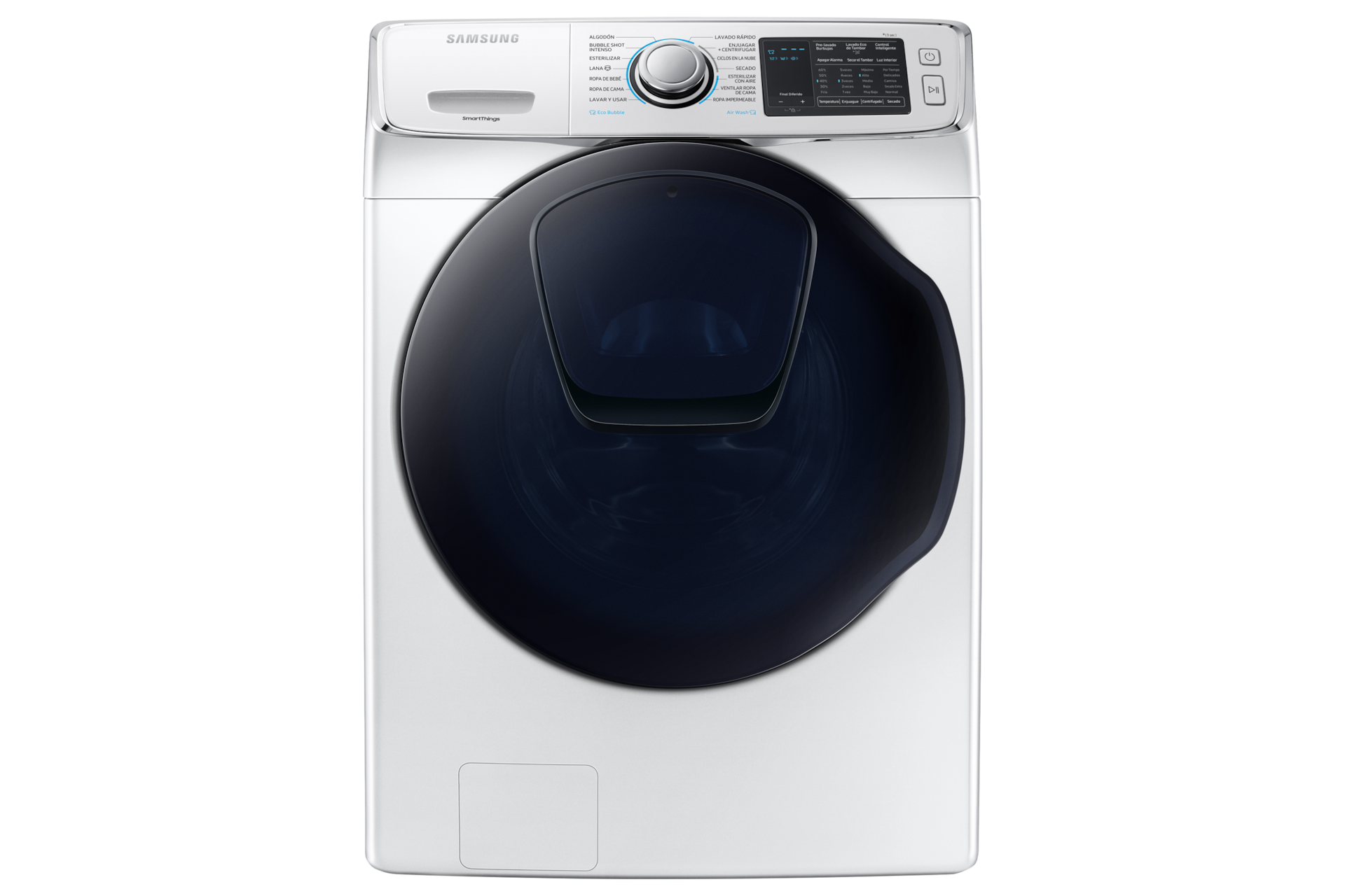 cebolla Identificar baños Lavasecadora de 18 kg, WD18N7510KW, carga frontal | Samsung Soporte México