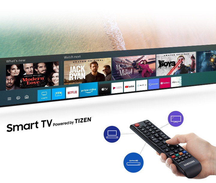 Smart Tv Be43t-M Samsung Led 43 Pulgadas Full Hd Resolución 1920 X 1080  Color Negro