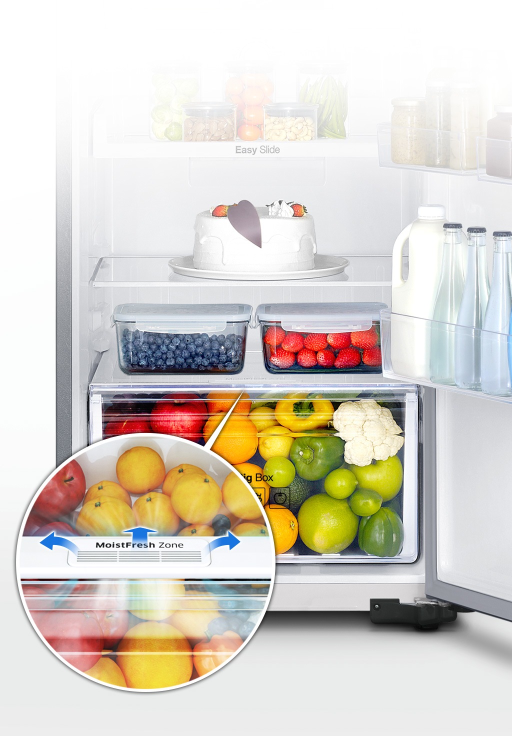 Refrigerador Samsung RT38A571JS9 14′ con despachador de agua – Contino