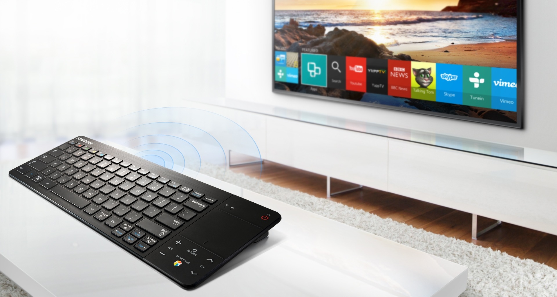 Teclado y mouse online para smart tv samsung