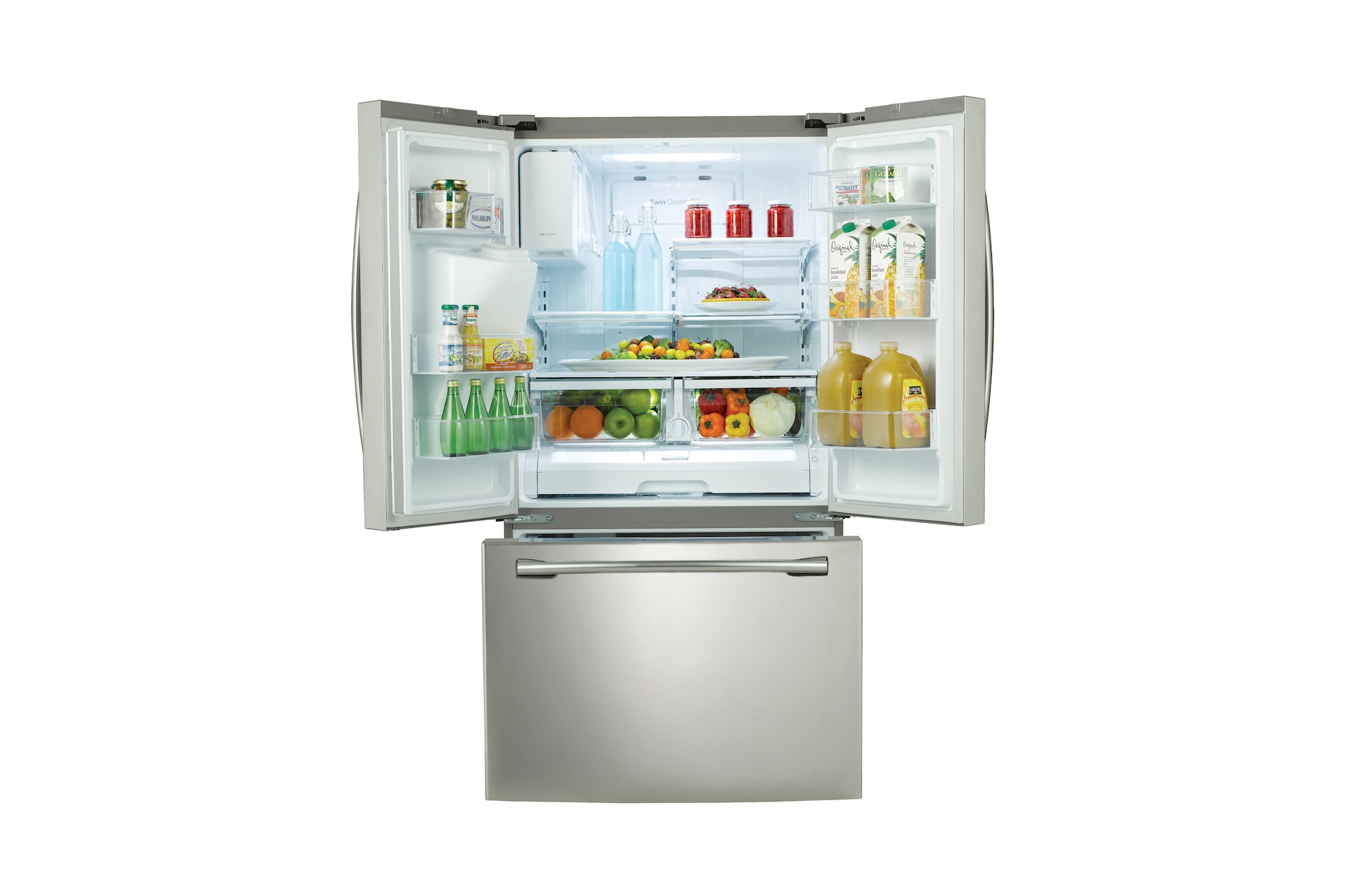 French Door de 26 cu ft con Twin Cooling Plus RF263BEAESR/EM Samsung México