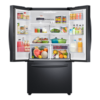 front-open-with-food Black