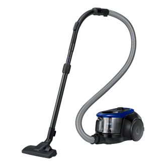 Samsung Vacuum Canister Bagless with Anti-Tangle Turbine, Vitality Blue (VC18M2120SB/ME) 370W Dynamic