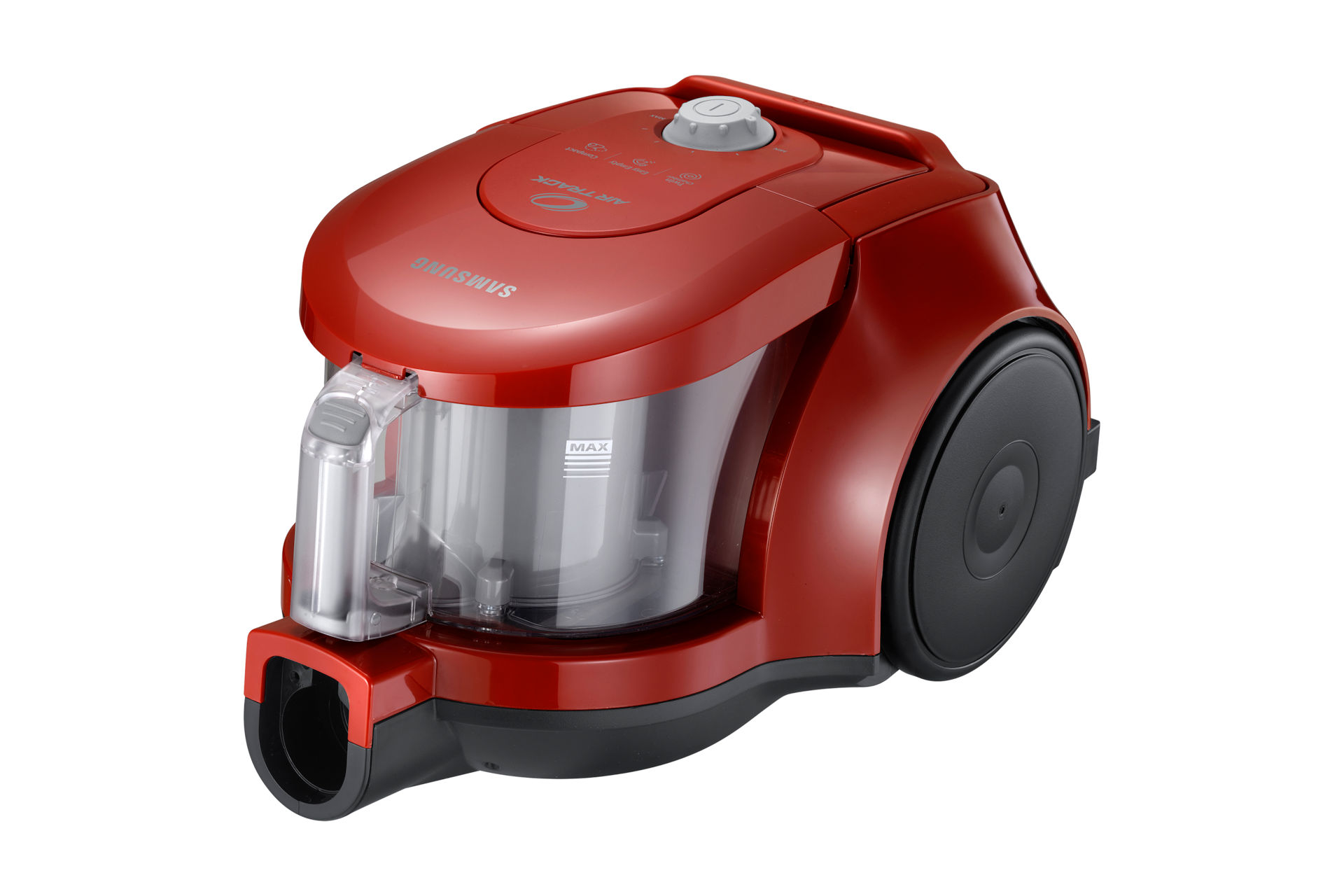 Samsung Vacuum Canister Bagless with Twin Chamber System, Dark Red (VCC4353V4R/XME) 370W