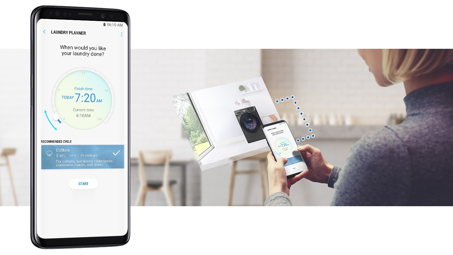 AI-powered laundry