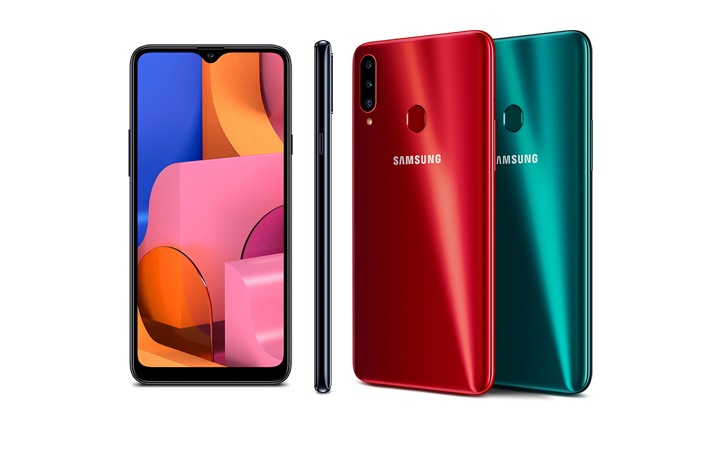 samsung galaxy a20s model