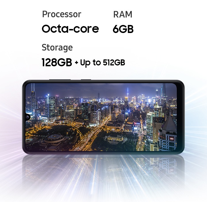 galaxy a31 processor details