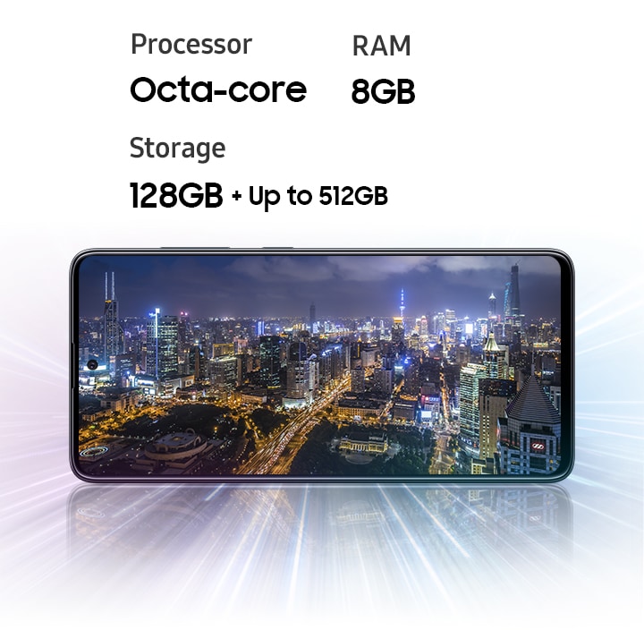 Samsung Galaxy A51 处理器及内存规格