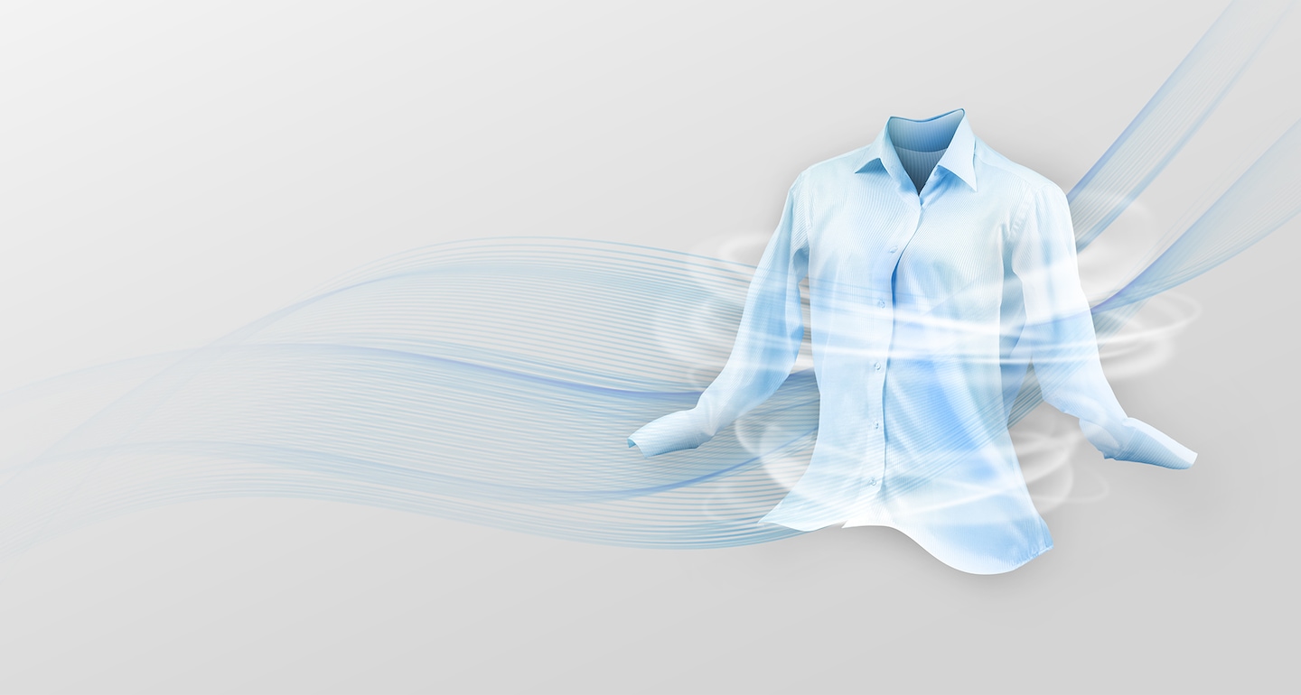 Sanitize your clothes with air