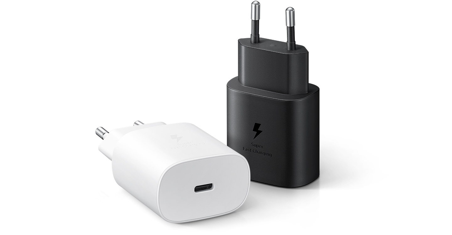 Buy 25W travel adapter charger in black or white colour original only from Samsung official store Malaysia