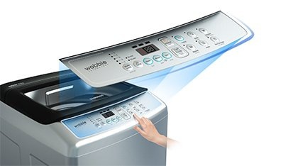 SAMSUNG 7.5 KG Top Loading Washing Machine with Wobble Technology WA75H4200SYUTL