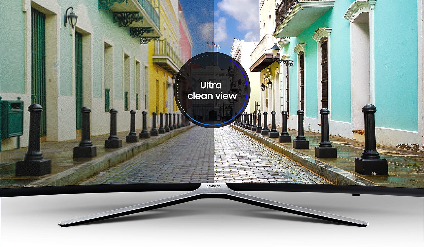 M6300 Curved Smart Full HD TV: Ultra clean view