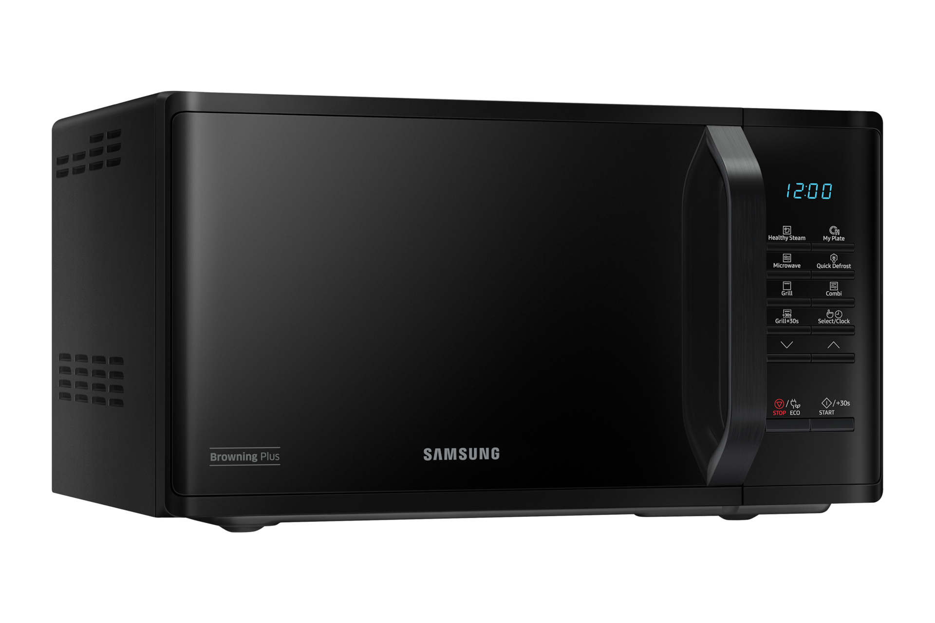 [Blác~k Sám~súñg~ Gríl~l Míc~rówá~vé Óv~éñ wí~th Hé~álth~ý Sté~ám (MG~23K3513GK/S~M), 23L lé~ft pé~rspé~ctív~é] 