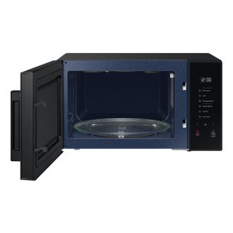 Black Grill Microwave Oven with Healthy Grill Fry Function (MG30T5018CK/SM) , 30L front-open