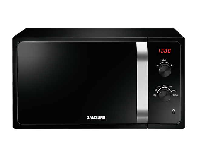Samsung Solo Microwave Oven with Dual Dial (MS23F300EEK/SM), 23L 