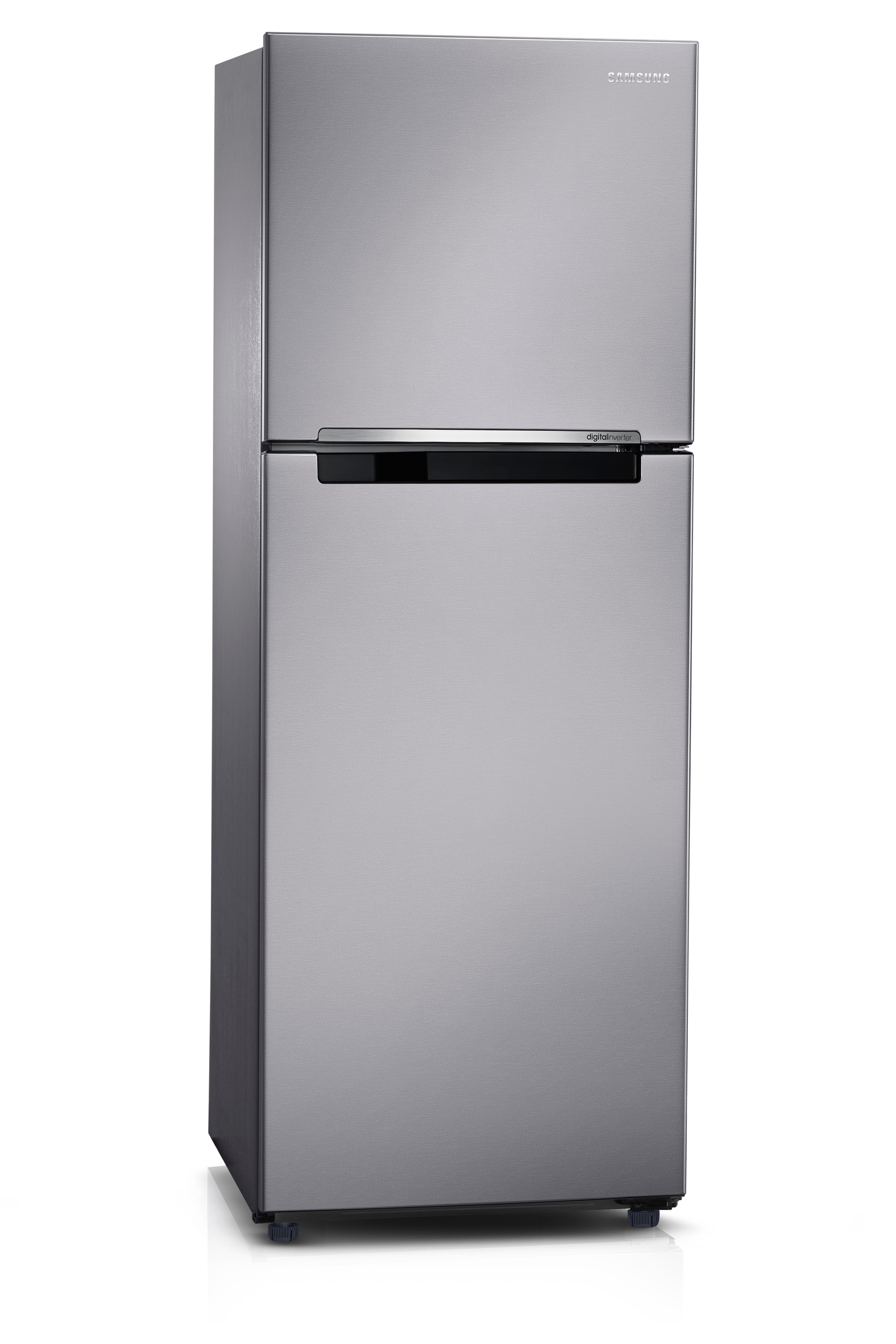 Samsung Top Mount Freezer with Digital Inverter Technology, Metal Graphite (RT22FARADSA/ME) 270L Left Angle 