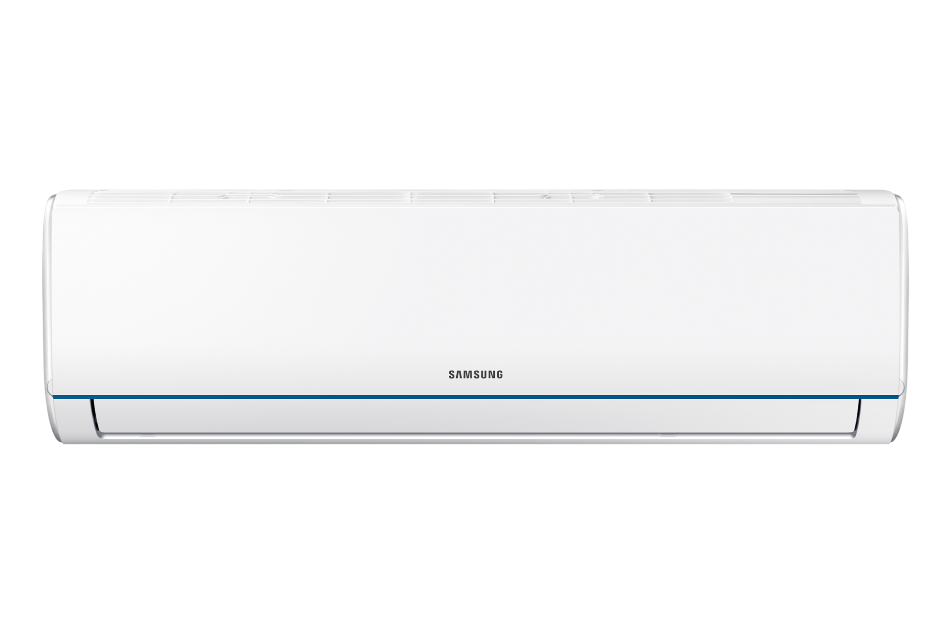 Front view of the Samsung Air Conditioner S-Essential (1.5HP) with HD Filter, Fast Cooling, and Good Sleep technology.