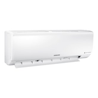 Samsung Inverter Deluxe Wall-Mount Air Conditioner with 8-Pole Inverter, 2.5 HP (F-AR2-4MVFHJWK) left perspective-open 