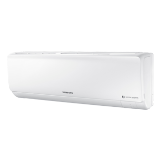 Samsung Inverter Deluxe Wall-Mount Air Conditioner with 8-Pole Inverter,  (F-SME-AR09HJW) 1.0 HP  right perspective