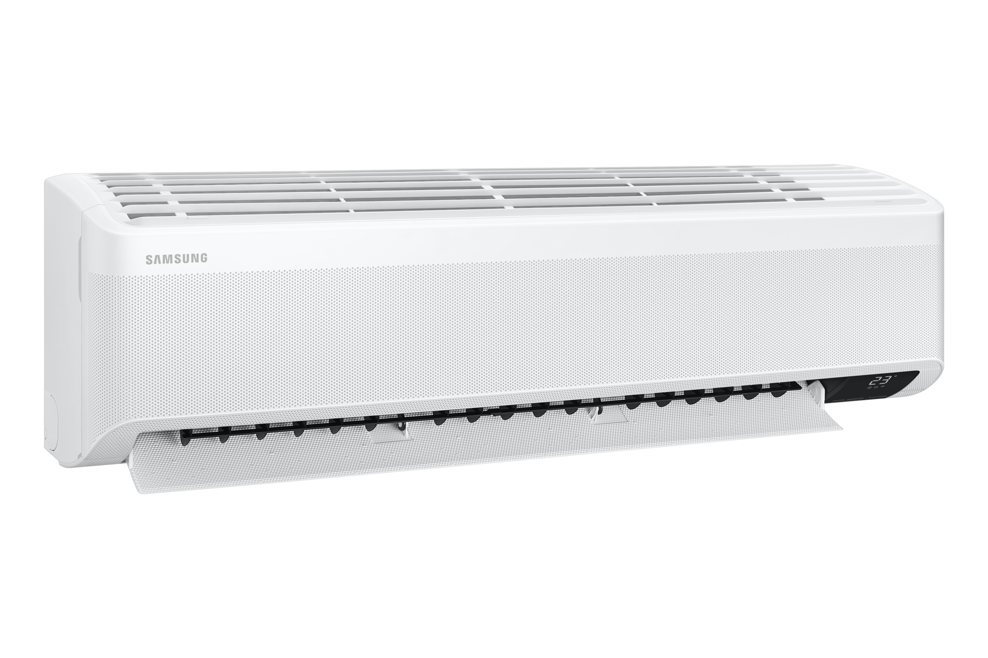 Samsung Airconditioner Wind-Free Premium Plus , (F-AR2-4TYEAJWK) 2.5HP left perspective-open 