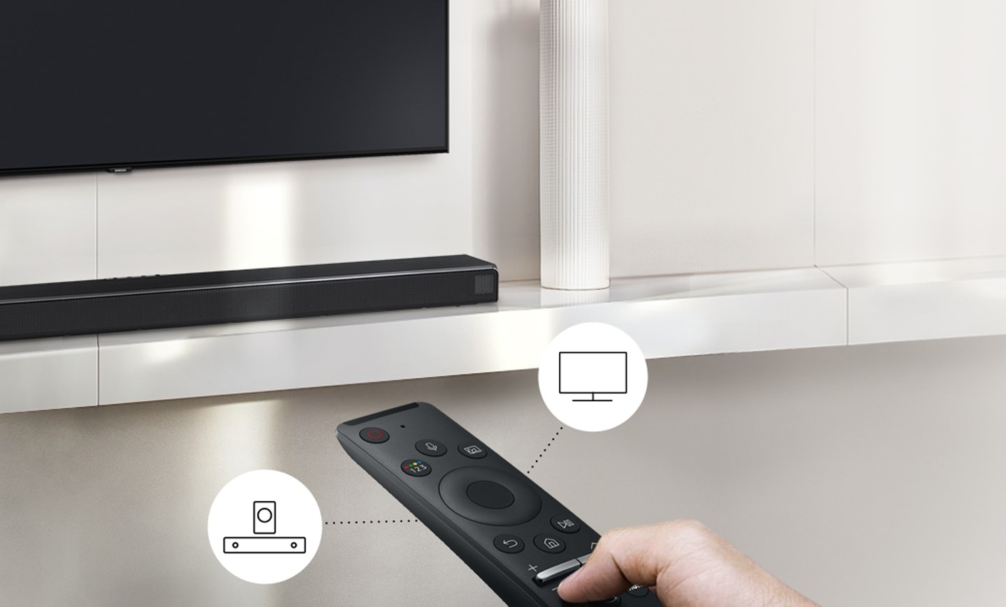 Un univers de son avec une seule télécommande