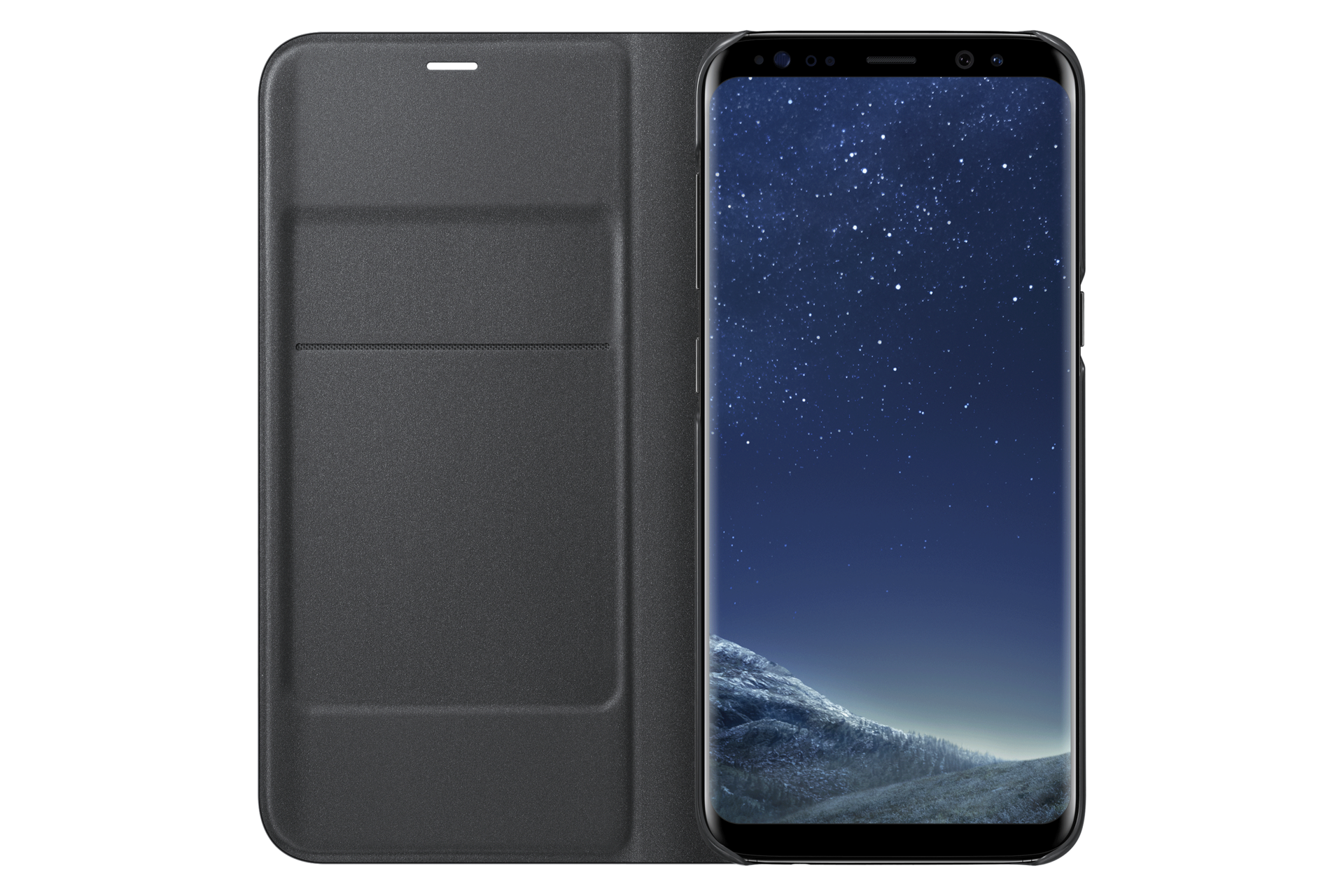 coque samsung s8 led noir