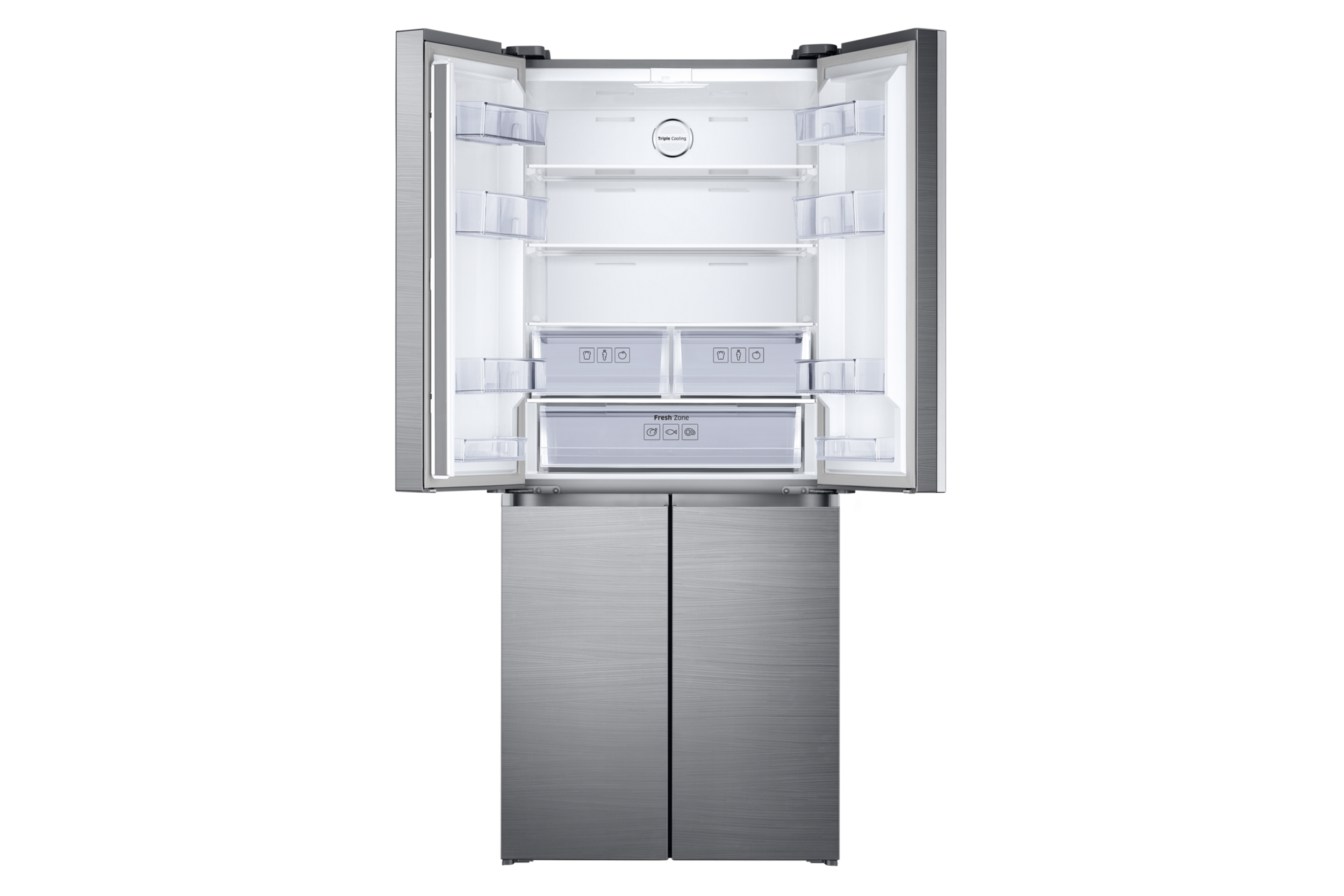front-open-up silver