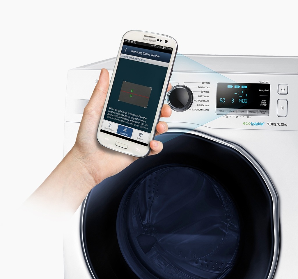 Le système automatique de surveillance des erreurs Smart Check détecte et identifie les problèmes, et propose des solutions de dépannage très simples grâce à une application pour smartphone.* Vous gagnez ainsi du temps et évitez les frais d’intervention d’un réparateur!**