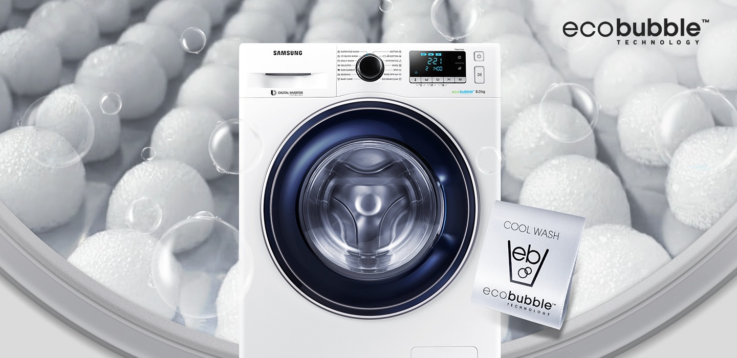 Lave-Linge EcoBubble 8Kg - WW80J5555FX