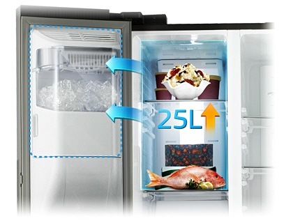 Profitez de plus de glace - et d’espace - grâce à la machine à glaçons ClearView.