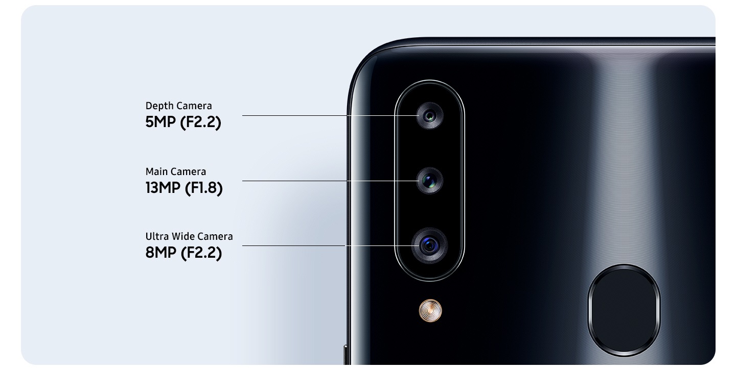 Triple appareil photo pour des clichs exceptionnels