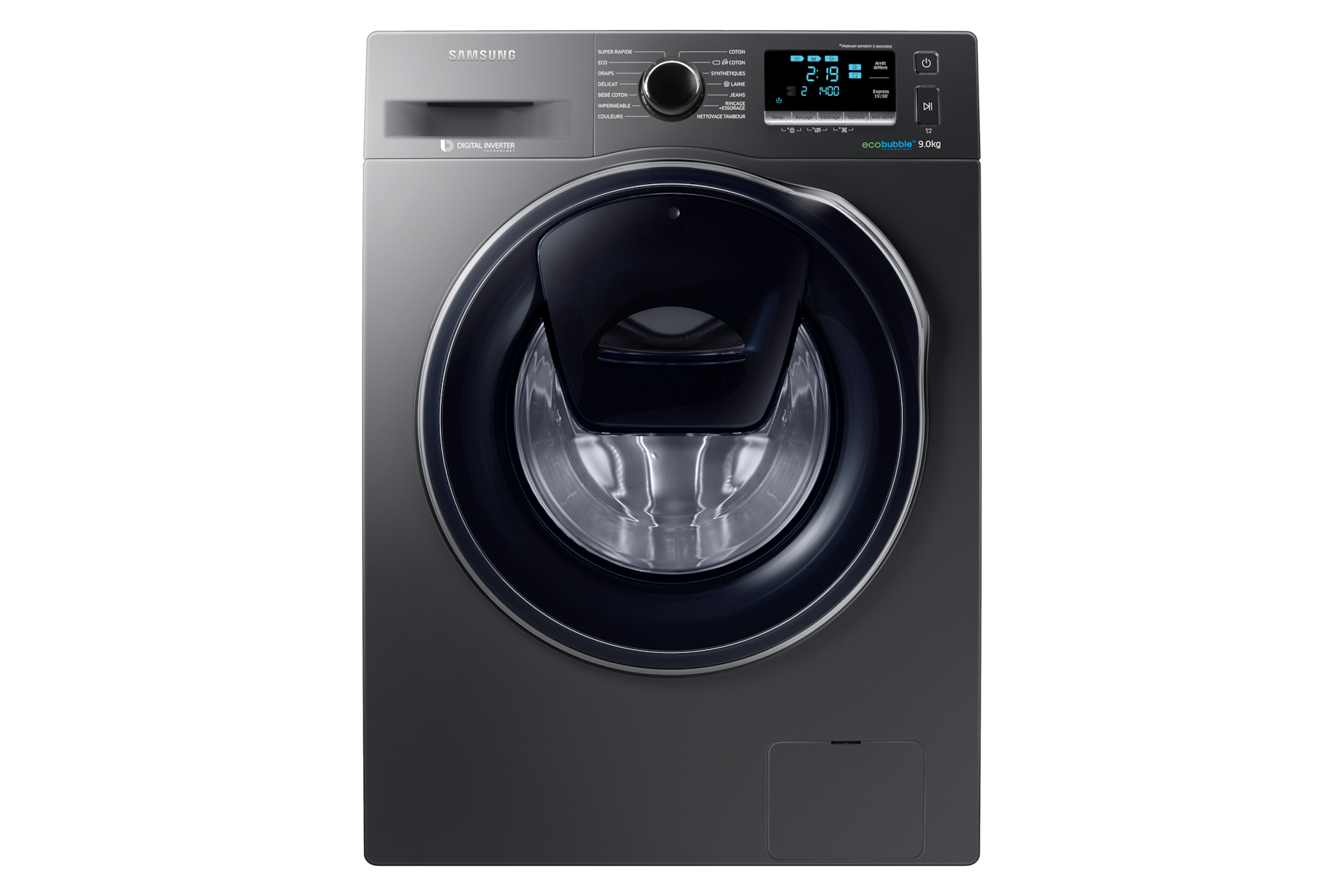 Lave-linge AddWash avec lavage rapide 9kg