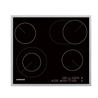 60cm Vitrokeramische Kookplaat met 4 kookzones NZ64F5RD9AB/EF
