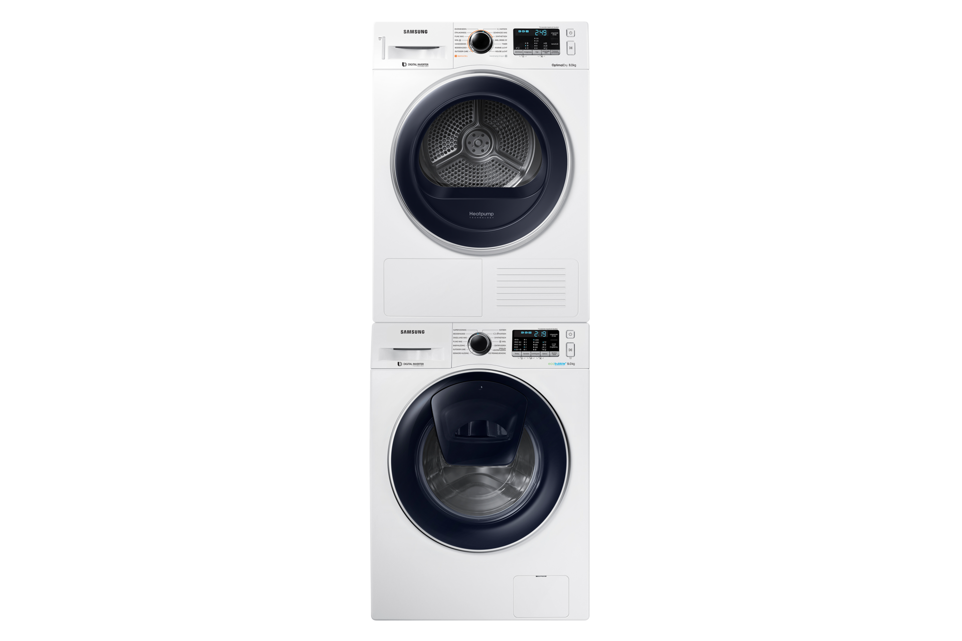 Samsung Warmtepomp Droger DV80M5210QW Samsung