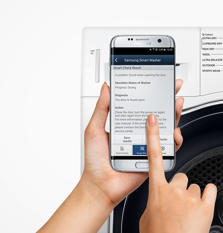 Smart Check droger Samsung