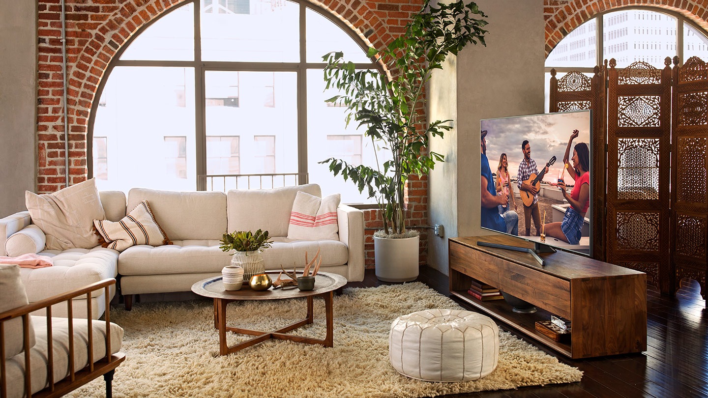 UHD TV slank stijlvol ontwerp