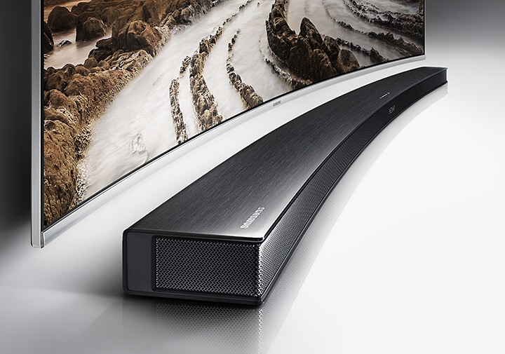 Samsung 65 best sale curved soundbar