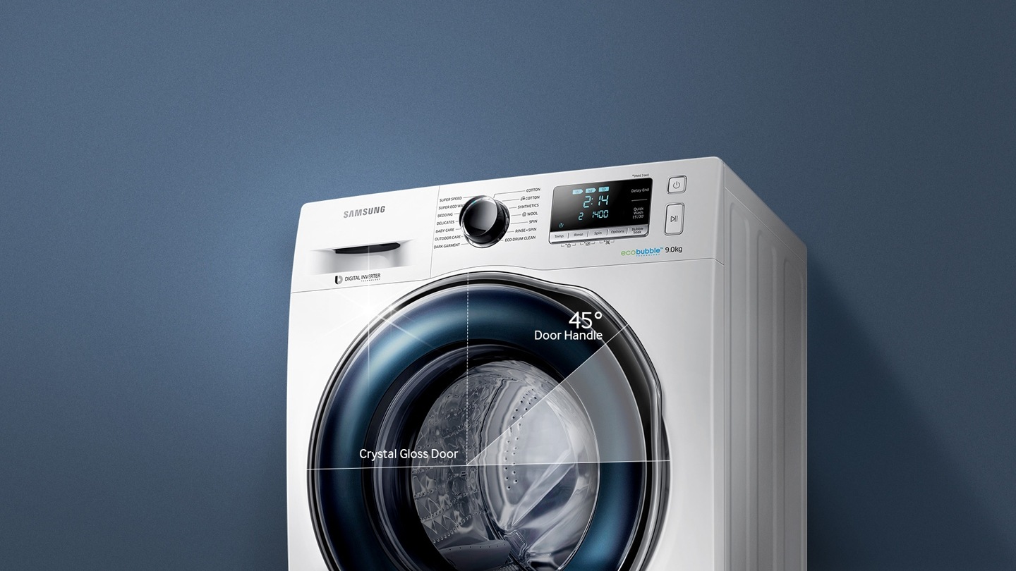 Samsung Ecobubble™ Wasmachine kg WW80J6403EW | Samsung NL