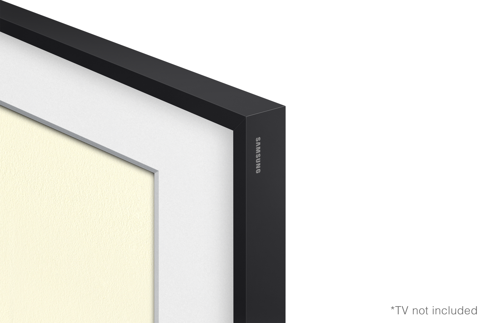 Lijst 55” black metal Frame