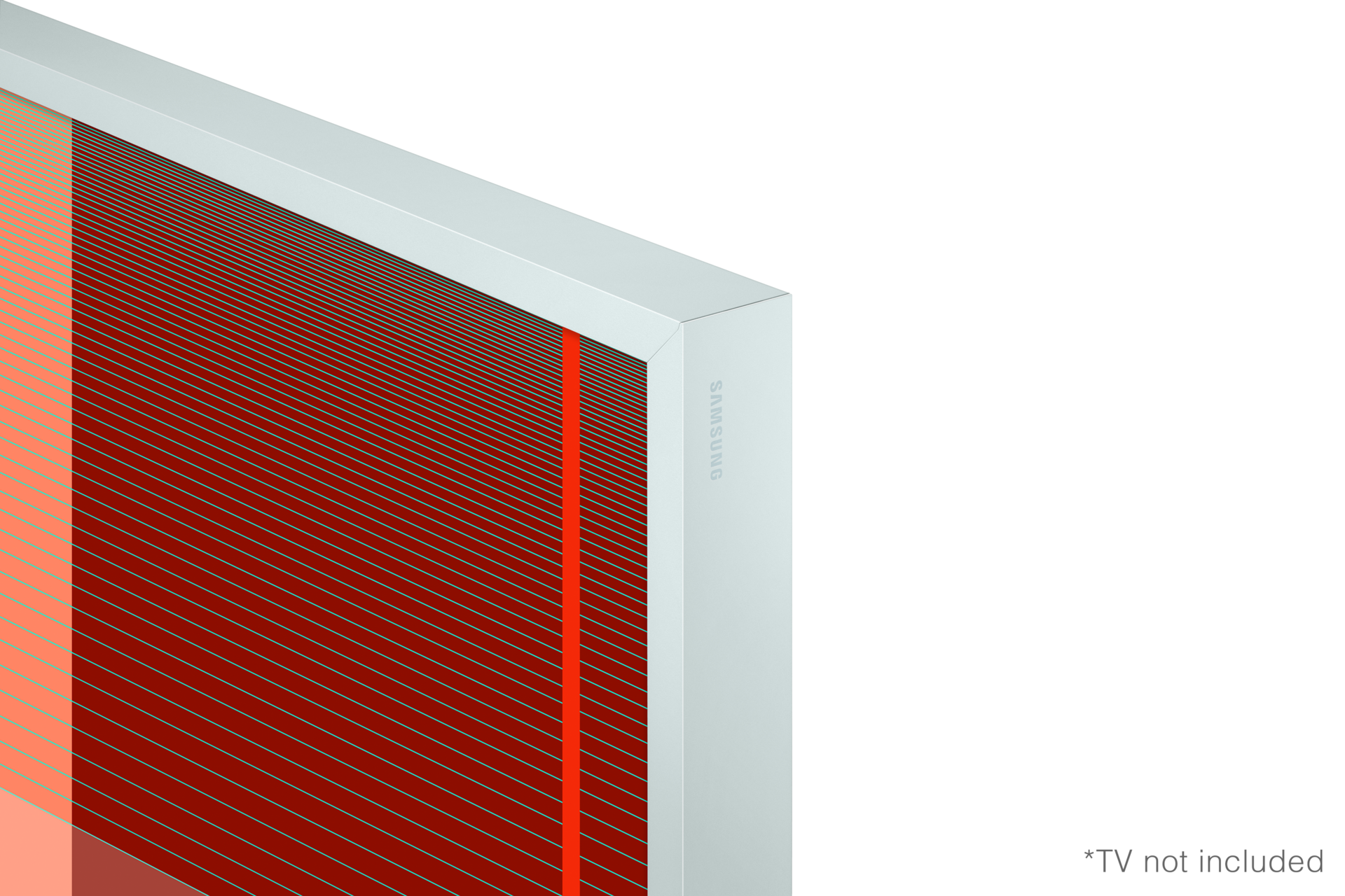 Samsung The Frame lijst 55” porseleinblauw