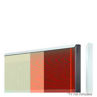 Verwisselbare lijst 65” porseleinblauw The Frame