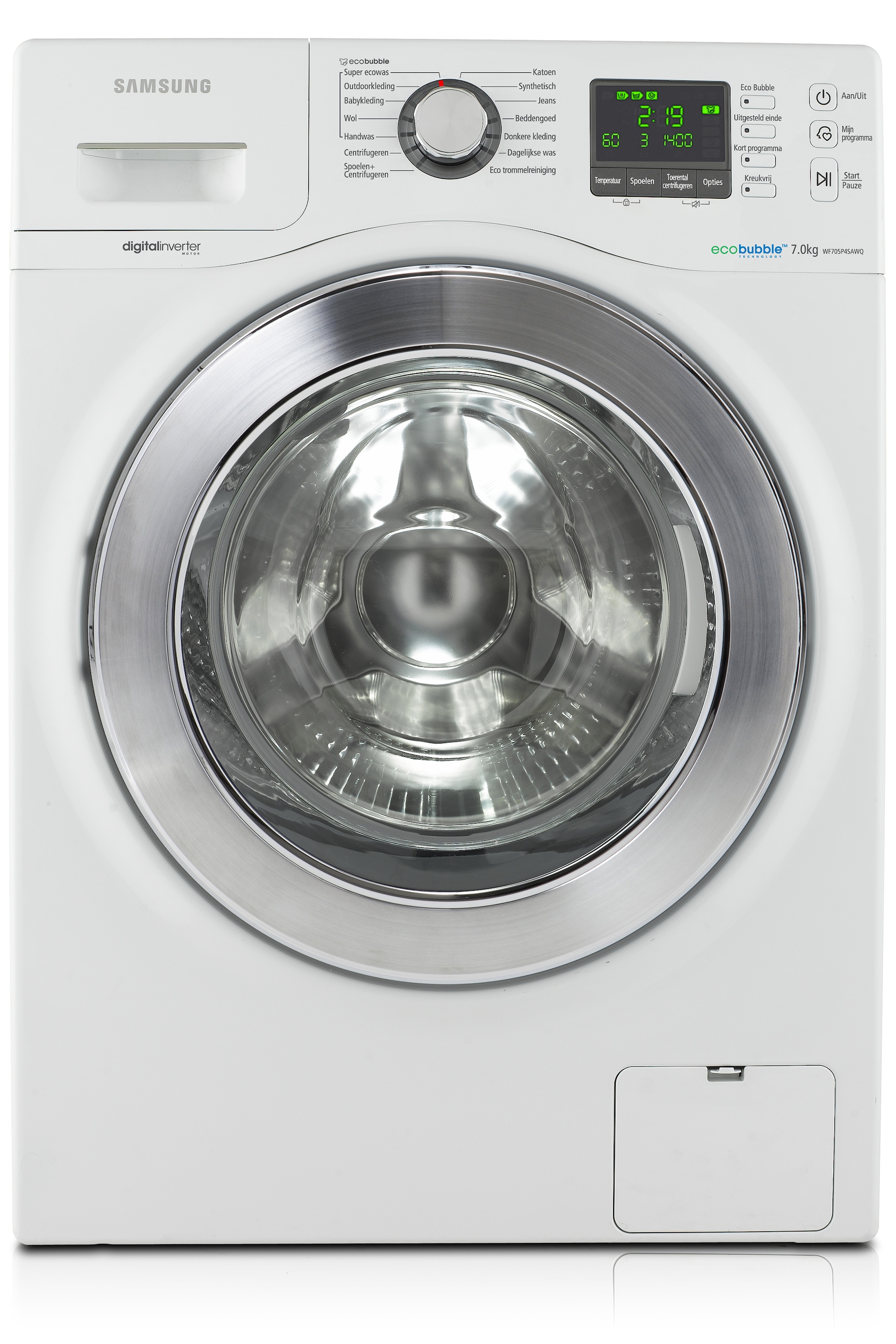 Maori kleding opgraven 7KG EcoBubble™ Wasmachine WF705P4SAWQ | Samsung Service NL