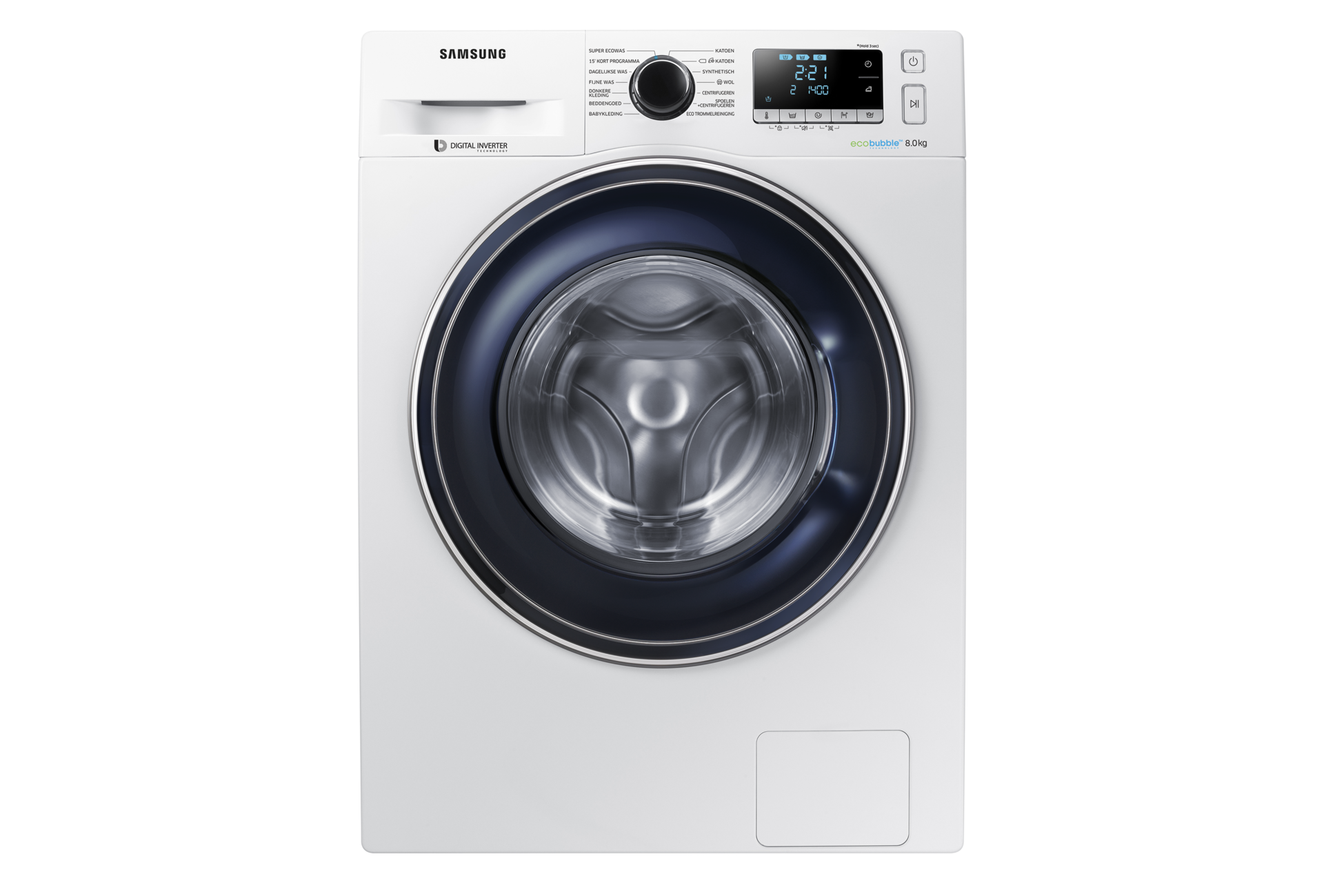 Bestrating Mainstream ondergronds Ecobubble™ Wasmachine 8kg WW80J5426FW | Samsung Service NL